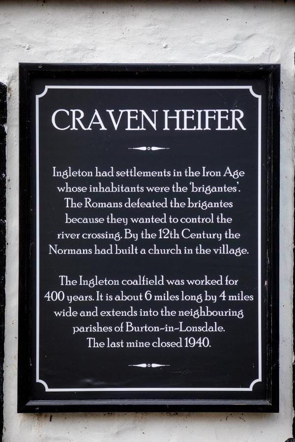 Craven Heifer Ingleton Hotel Ingleton  Ngoại thất bức ảnh